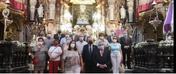 Misa por la AVT en la Basílica de la Virgen de las Angustias de Granada